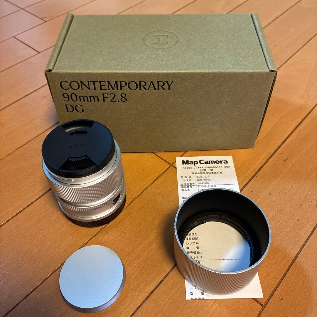 SIGMA CONTEMPORARY 90mm F2.8 DG シルバー
