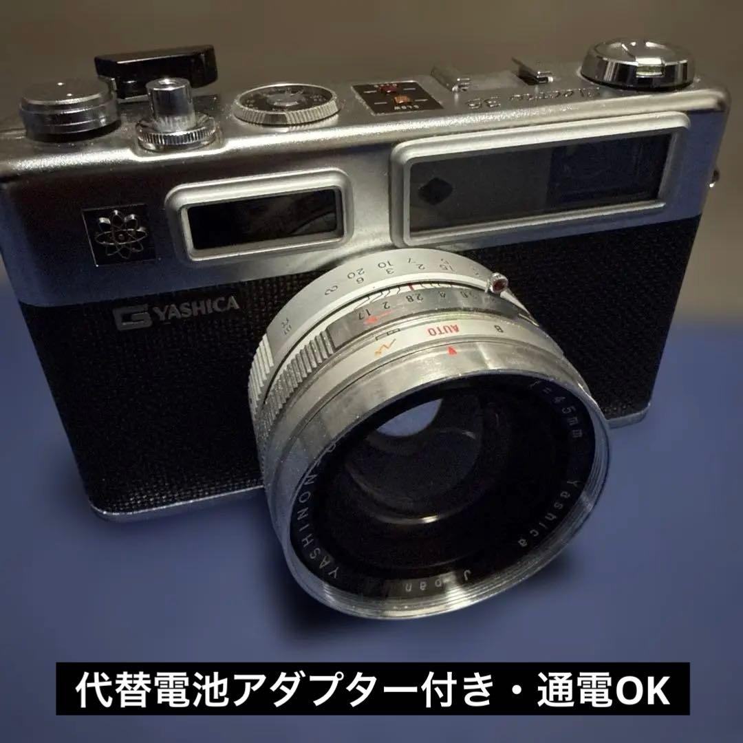 Yashica エレクトロ35 GSN【動作確認済み】電池・電池アダプタ付属