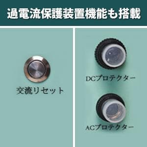 防災推奨 インバーター発電機 4.0kVA ガソリン 正弦波 低騒音 簡単操作