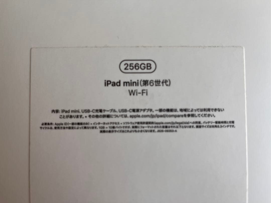 iPad mini 6 256GB スペースグレイ