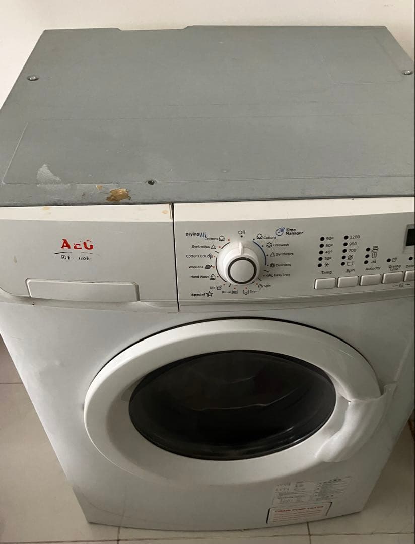 AEG ドラム式洗濯機 エレクトロラックス EWW1273 動作未確認ジャンク