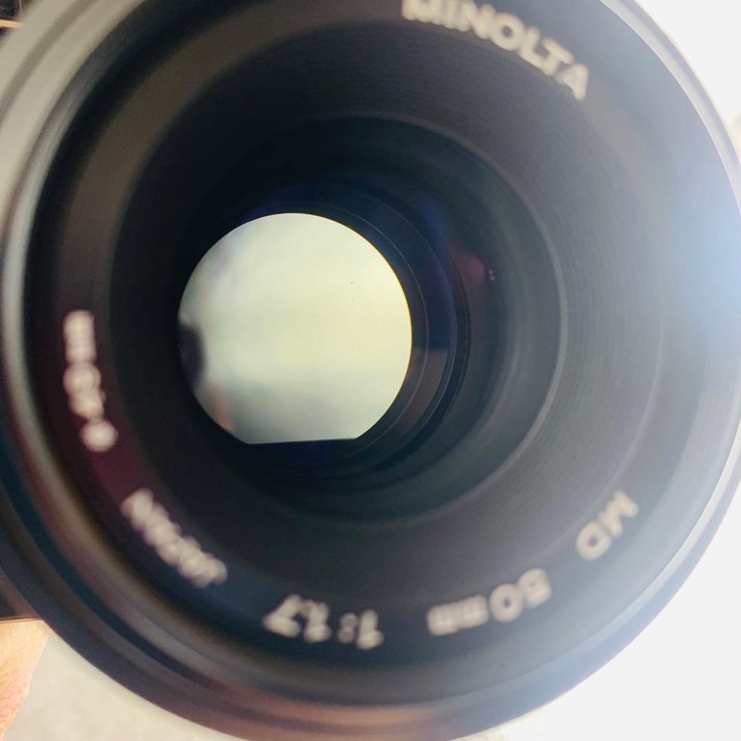 【名機】MINOLTA X-700 MD 50mm F1.7 単焦点レンズセット