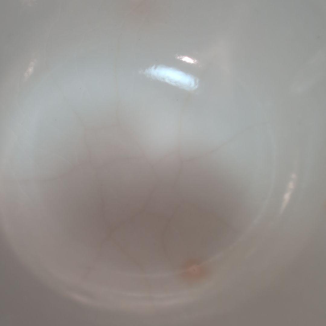 岩崎新定　而妙斎筆　茶碗　松絵