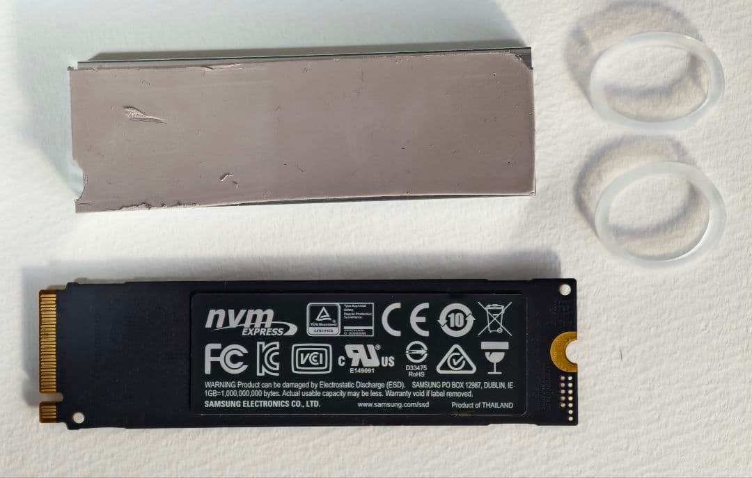 【中古】SSD Samsung 970 EVO Plus 1TB