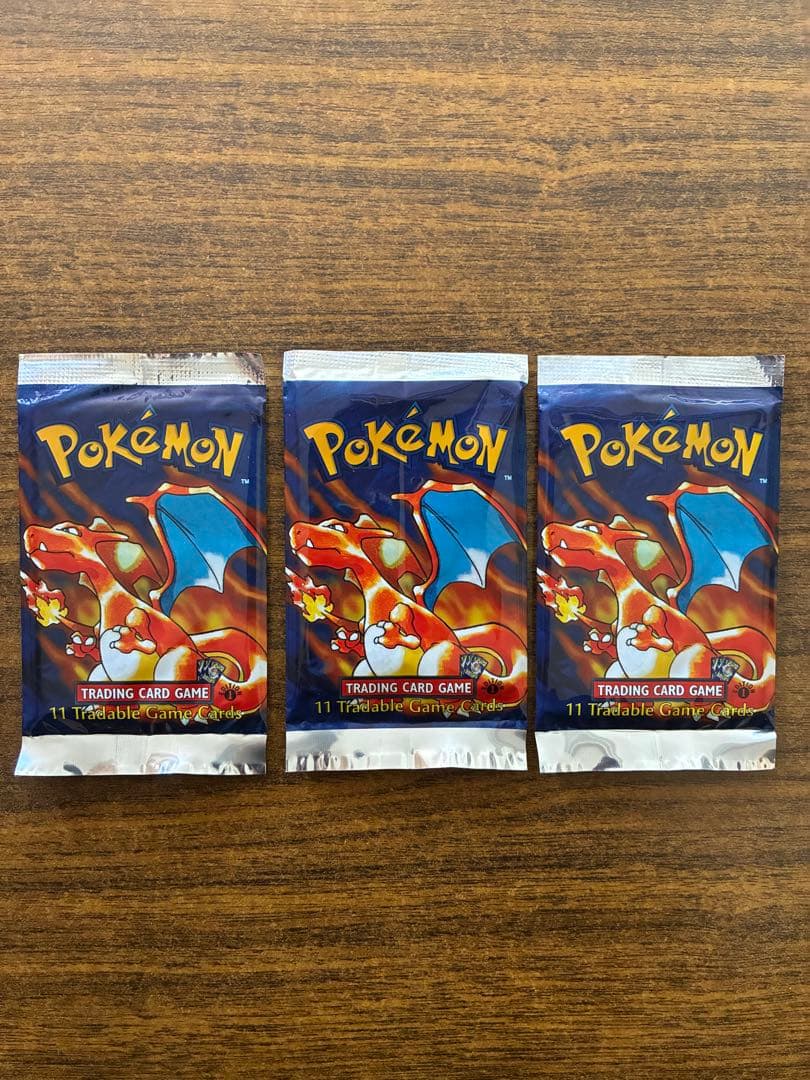 ポケカ Base Set Booster Pack 1st Edition3P