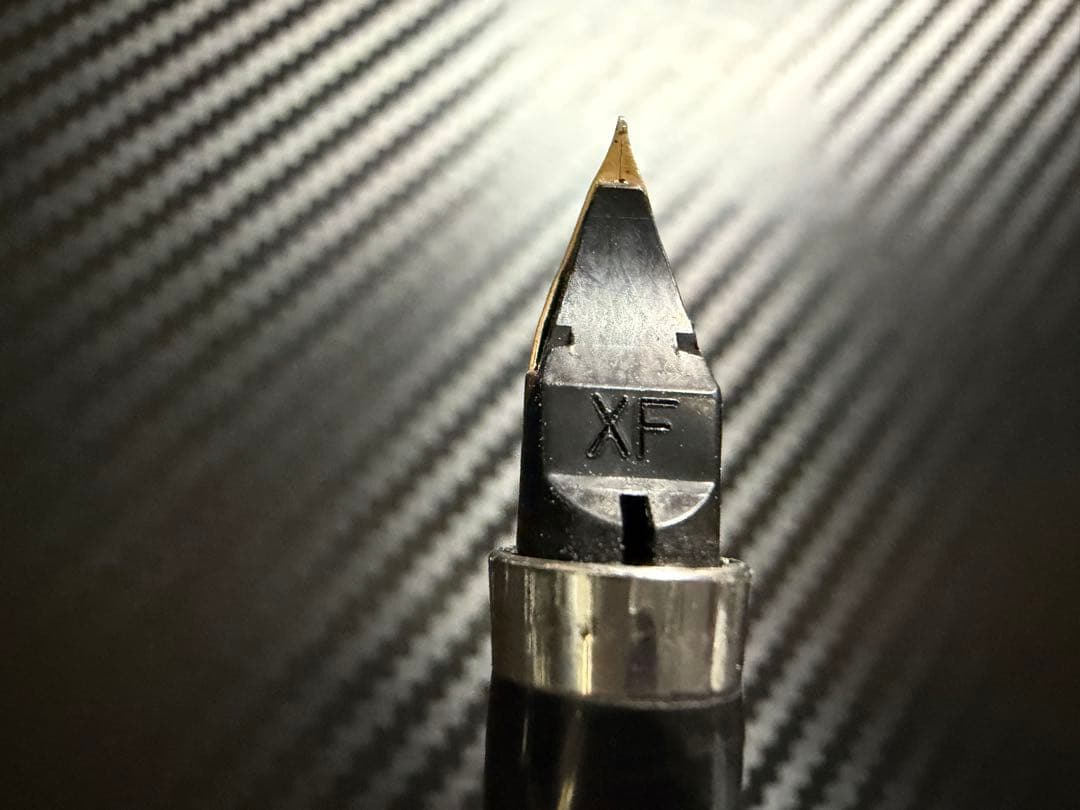 美品 パーカー 75 シズレ XF 極細字 万年筆 スターリングシルバー