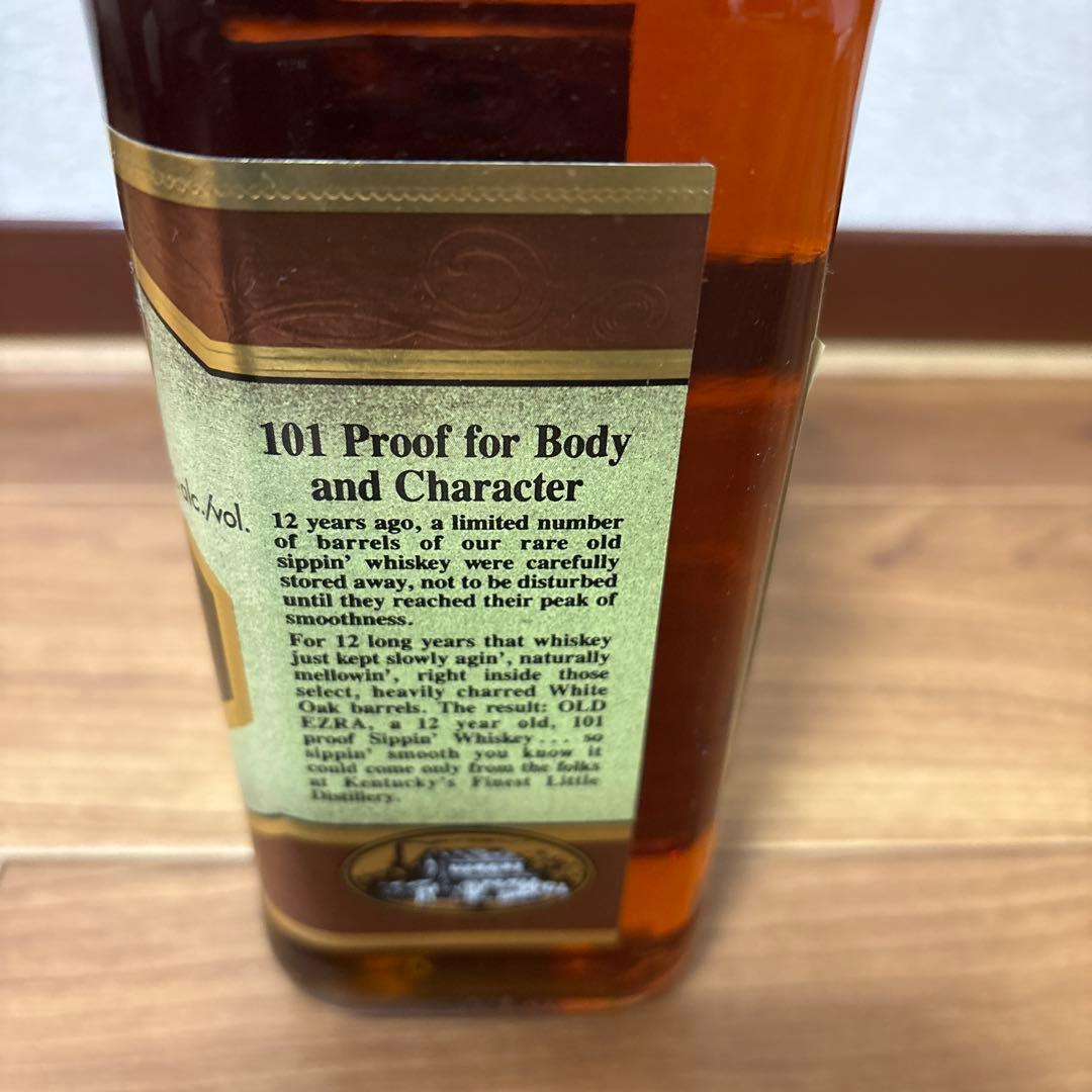 OLD EZRA 12年 750ml 101 Proof ウイスキー
