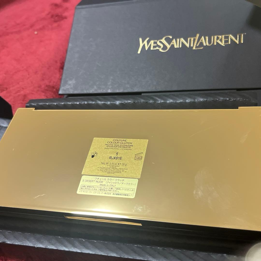未使用復刻版！数量限定【YSL】クチュール カラー クラッチ 5 デザートヌード