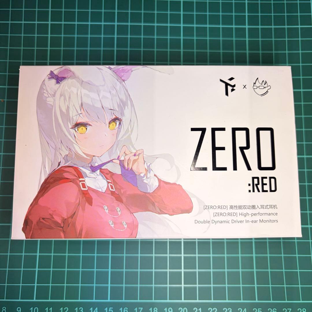 【付属品完備】TRUTHEAR x Crinacle ZERO:RED