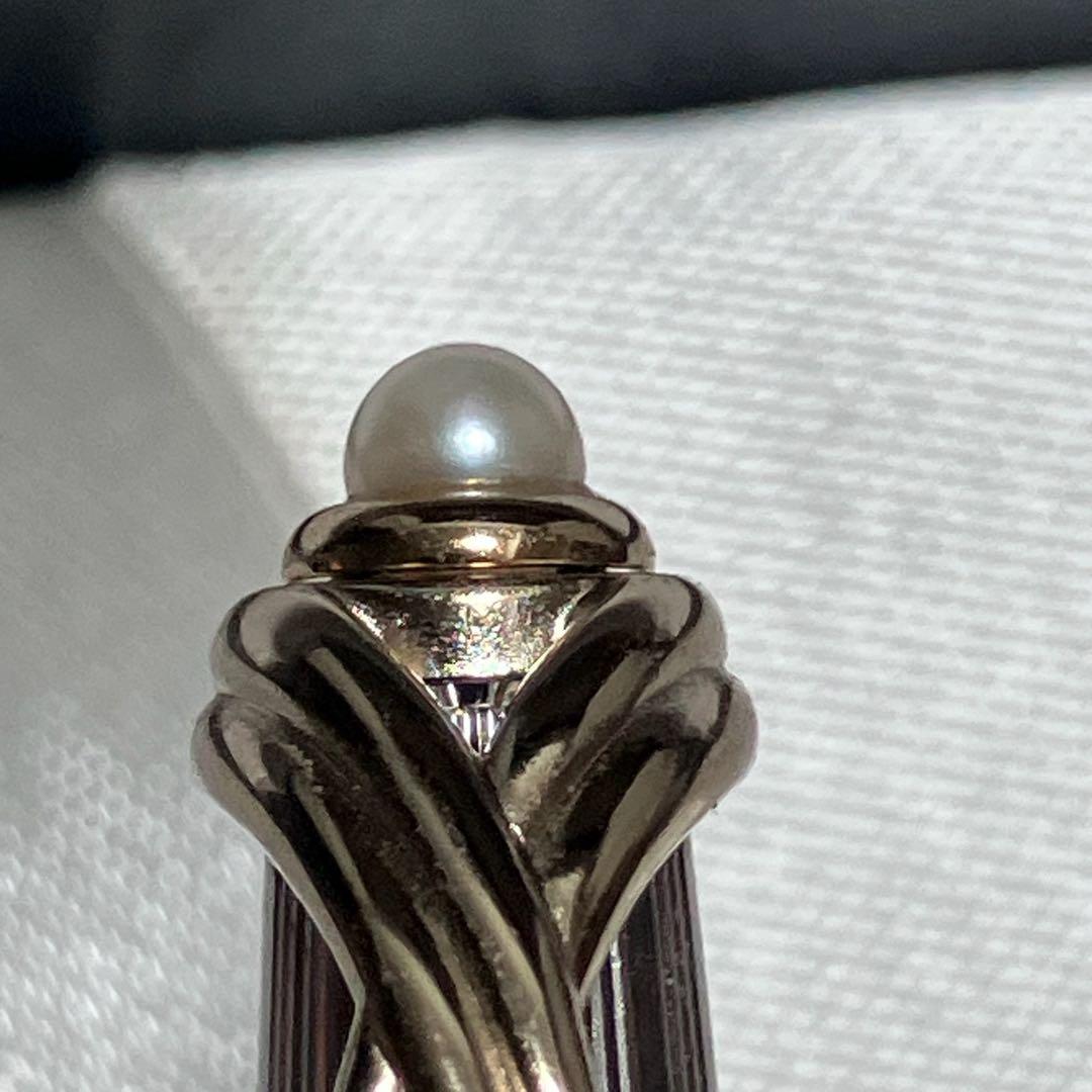MIKIMOTO ボールペン パール&シェル付き
