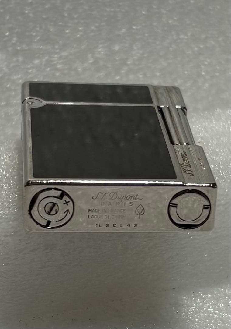 S.T.Dupont デュポン 快音 ギャッツビー ブラック &シルバー