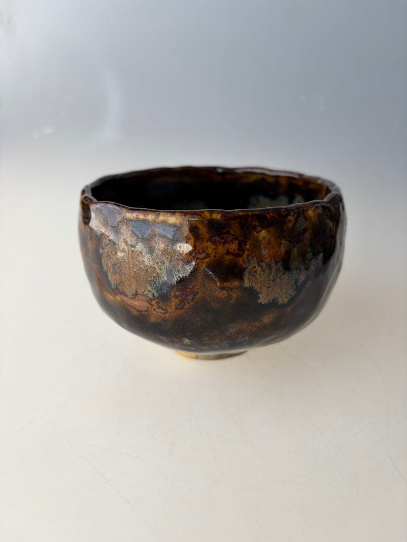 加藤　麦袋　作　茶碗