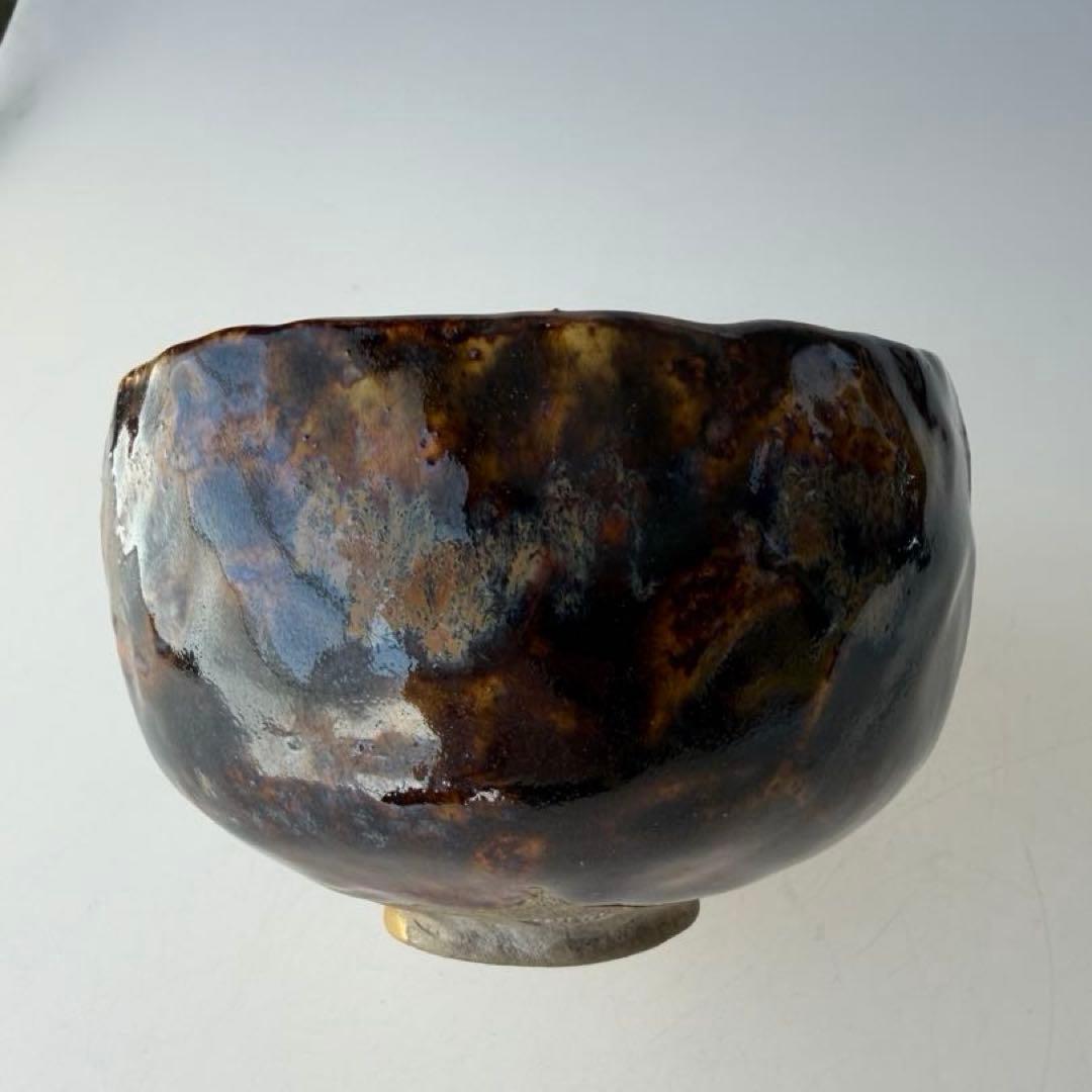 加藤　麦袋　作　茶碗