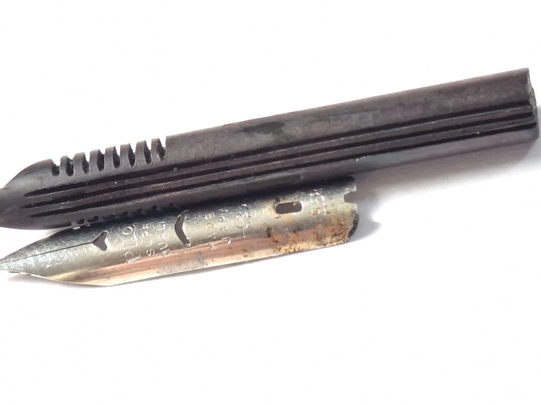 50年代　PILOT　レバーフィラー式万年筆　warranted　ワランテッド