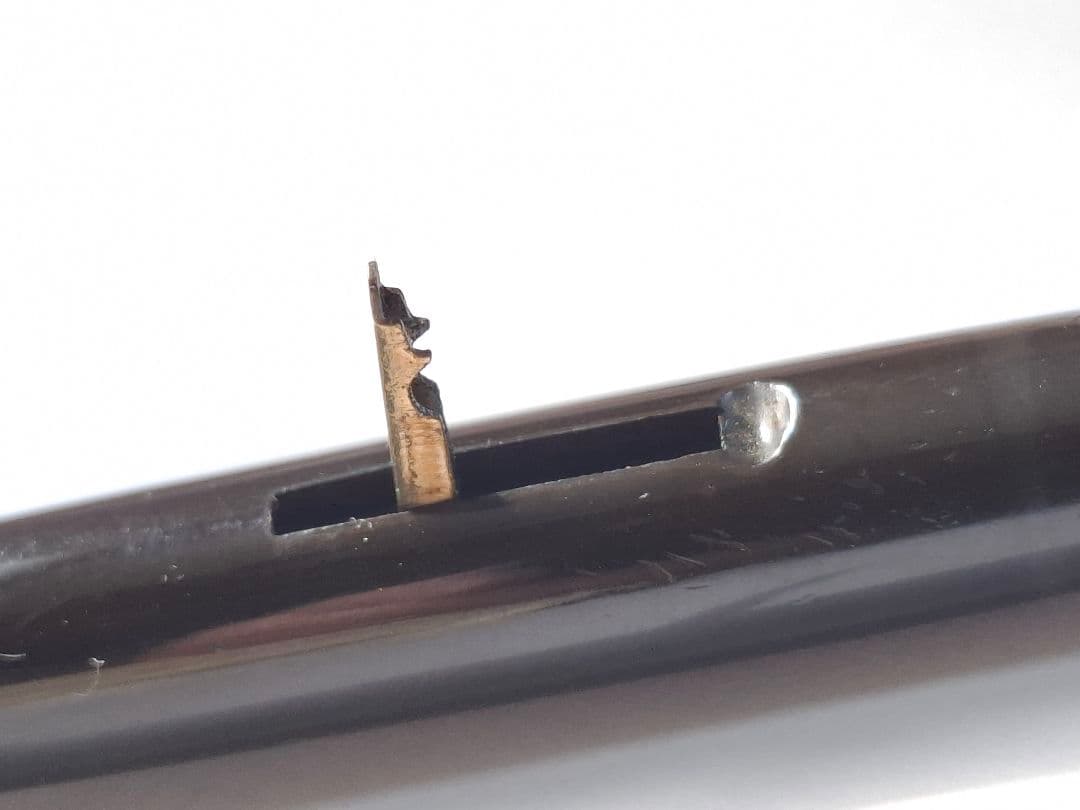 50年代　PILOT　レバーフィラー式万年筆　warranted　ワランテッド