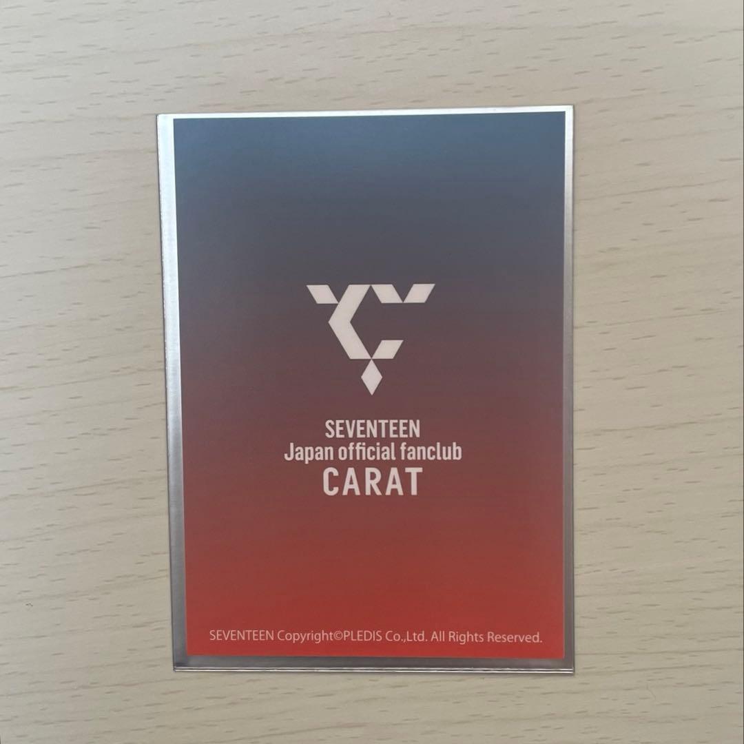 SEVENTEEN セブチ FC更新 トレカ ジュン