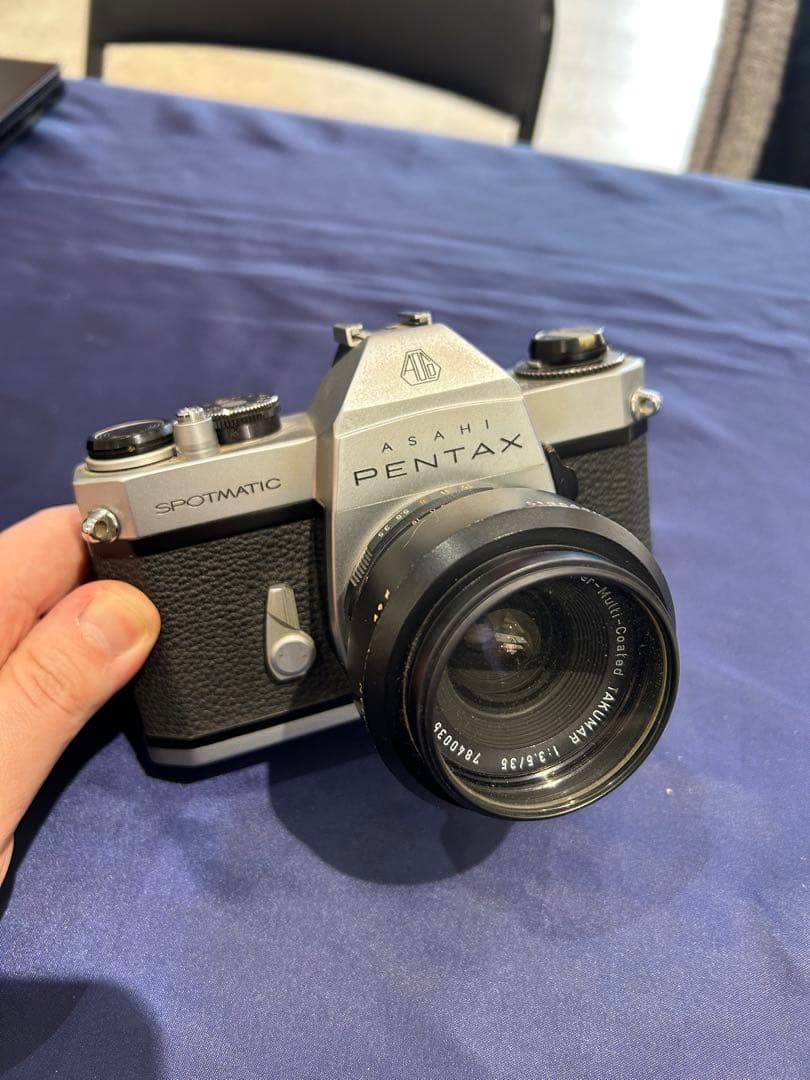 ASAHI PENTAX Spotmatic SP II 交換レンズセット。