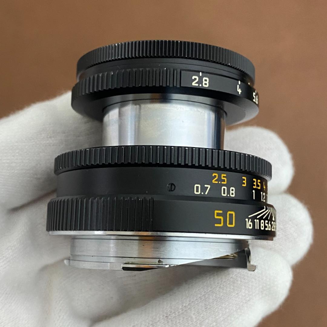 Elmar M50mm f2.8 Black 最短0.7m メンテナンス済み