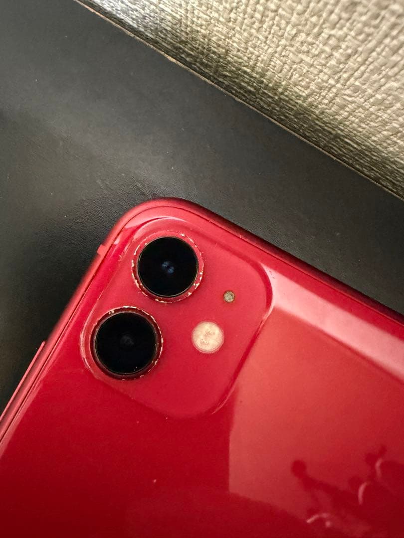 iPhone11／128GB／SIM解除済／レッド／箱なし／本体のみ