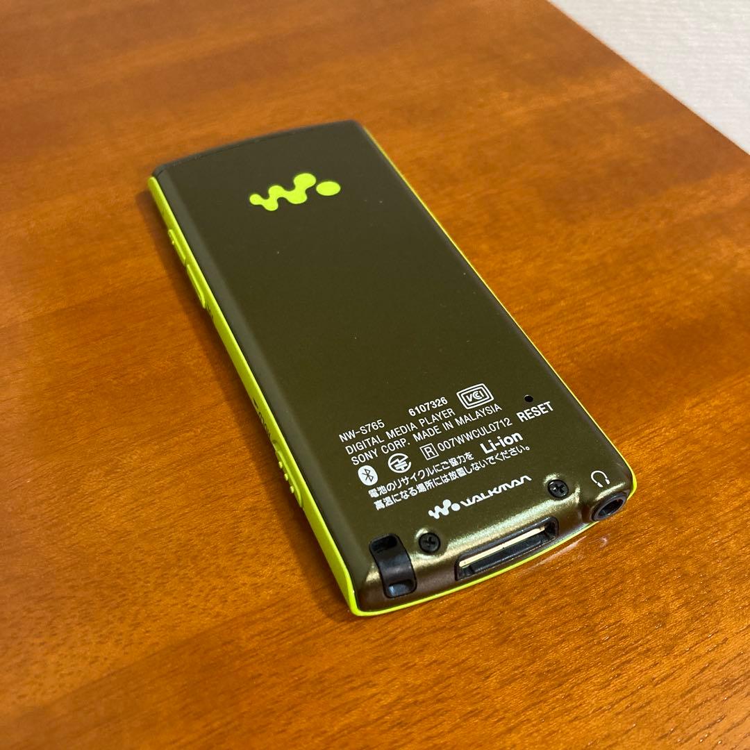 SONY ウォークマン 16GB 緑 Bluetooth搭載 NW-S765