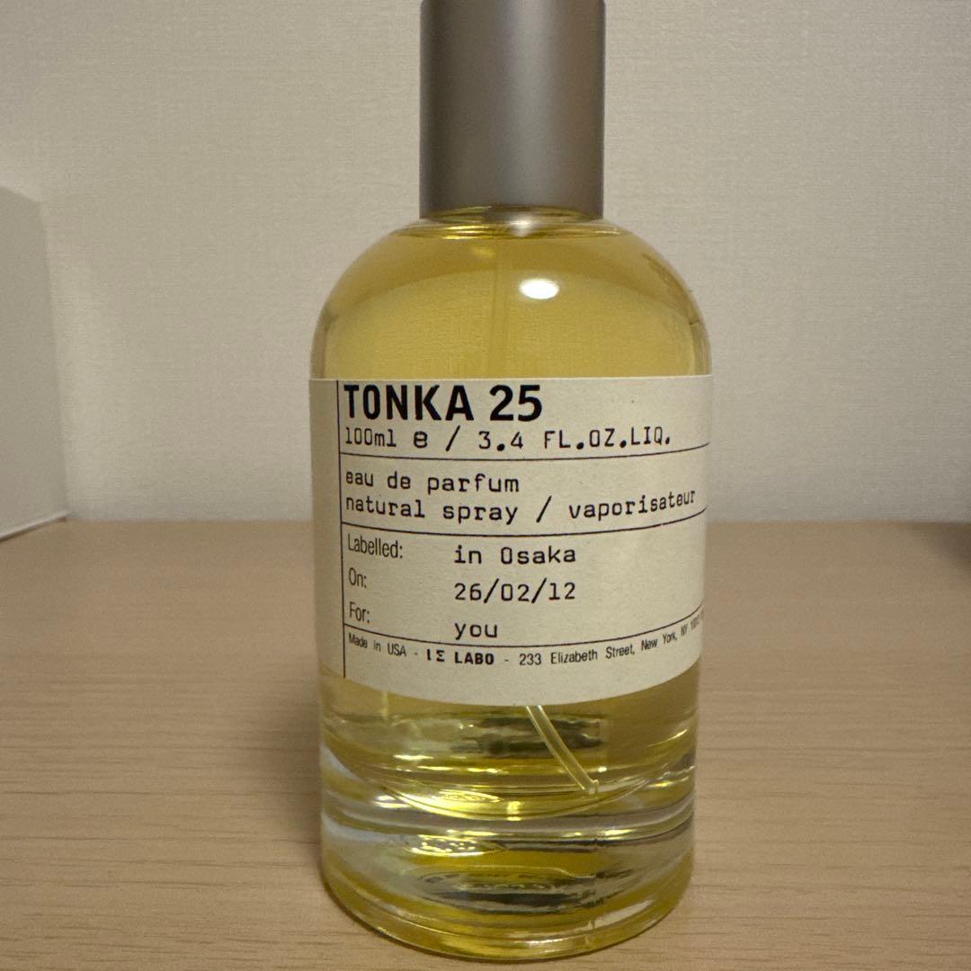 LE LABO TONKA 25 オードパルファム 100ml トンカ