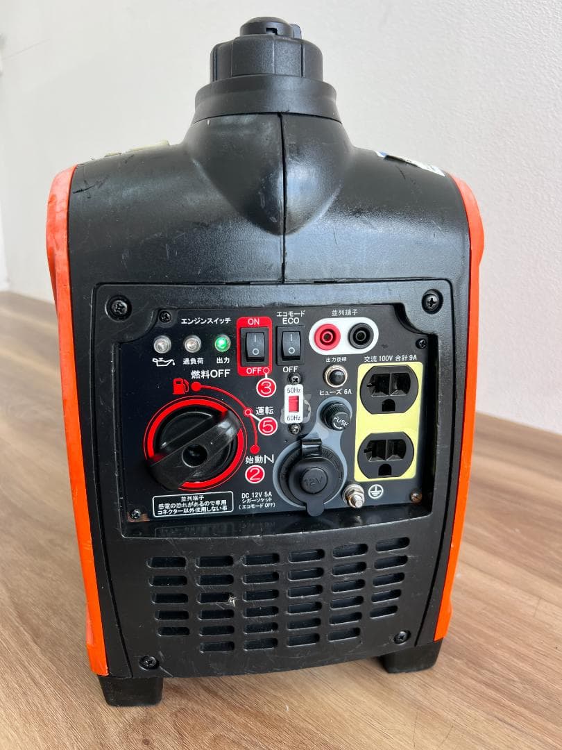 KOSHIN 工進 インバーター発電機 GV-9i ♪ 動作良好♪ 83K4