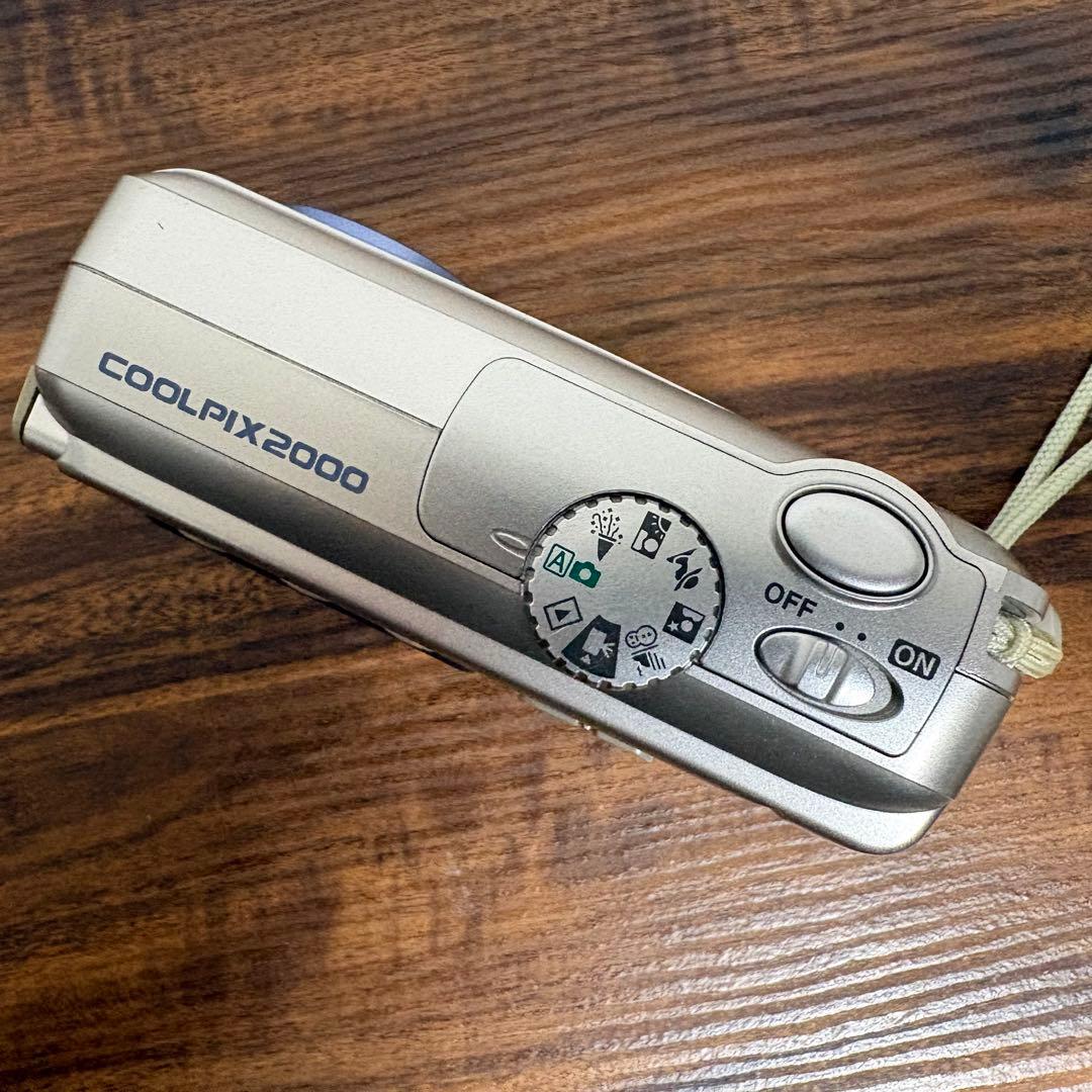 【作例有】Nikon COOLPIX E 2000 コンデジ 単三電池