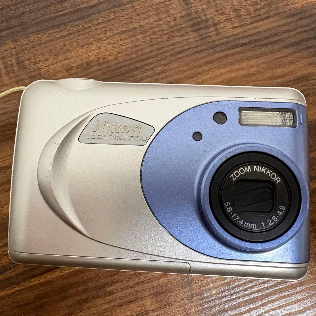 【作例有】Nikon COOLPIX E 2000 コンデジ 単三電池