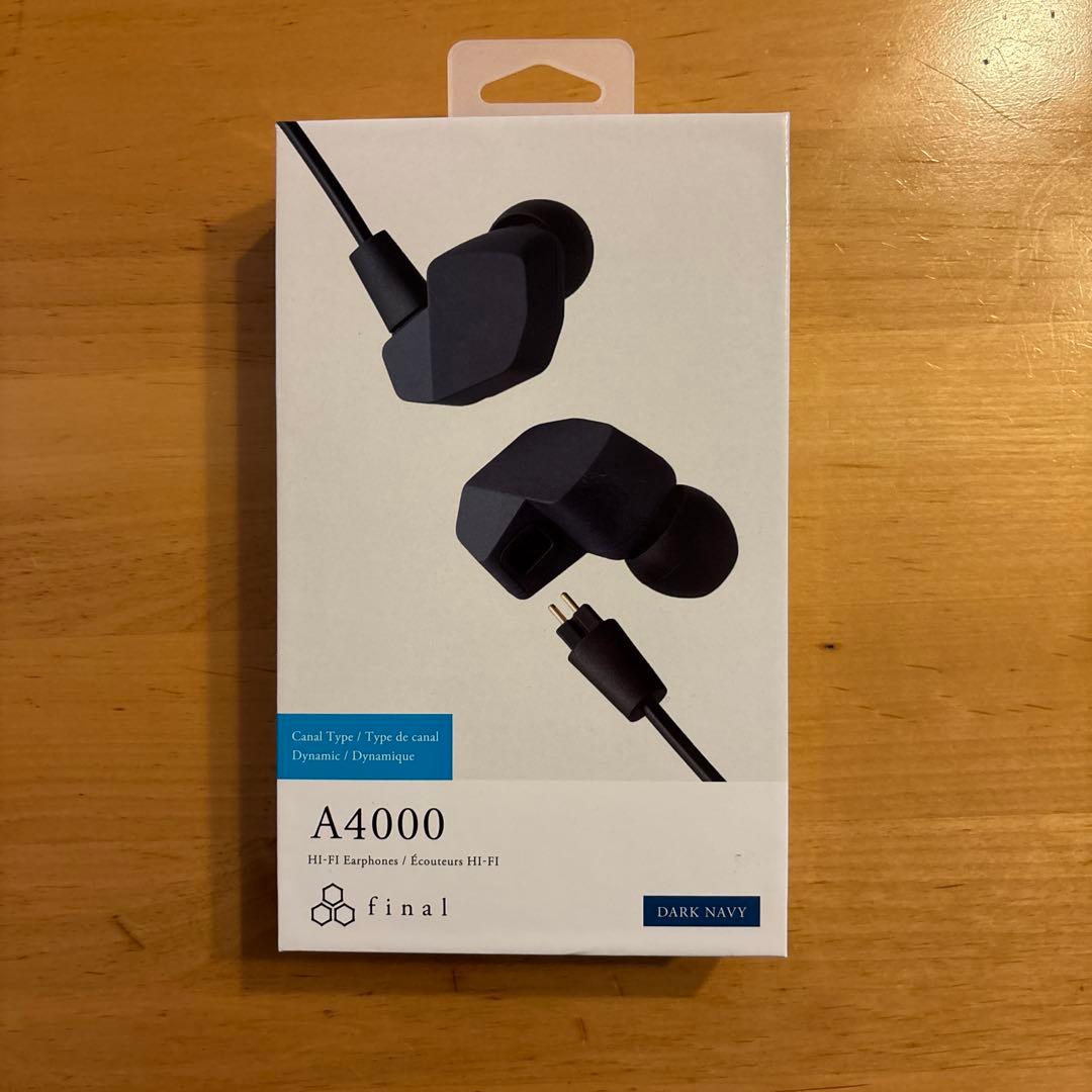 final A4000 有線イヤホン
