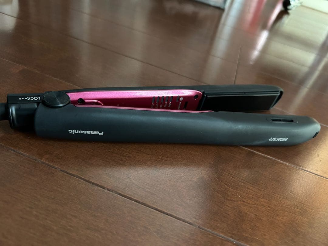Panasonic EH-HS9E-K ストレートヘアアイロン ナノケア