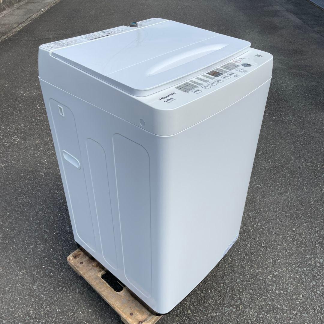 Hisense2024年製6㎏全自動洗濯機 超美品 送料無料