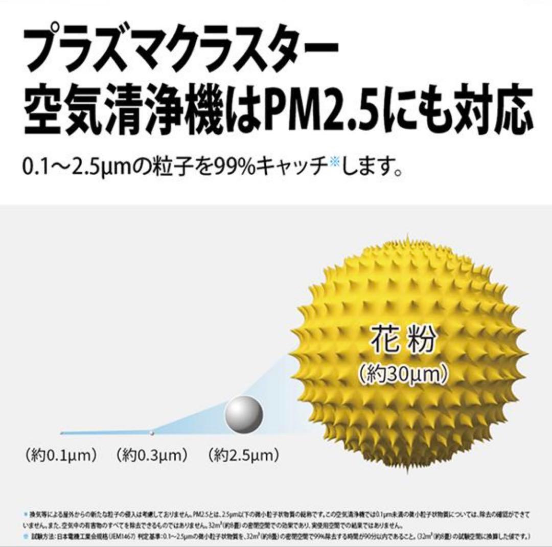 【新品未使用】SHARP プラズマクラスター7000 空気清浄機 23畳まで