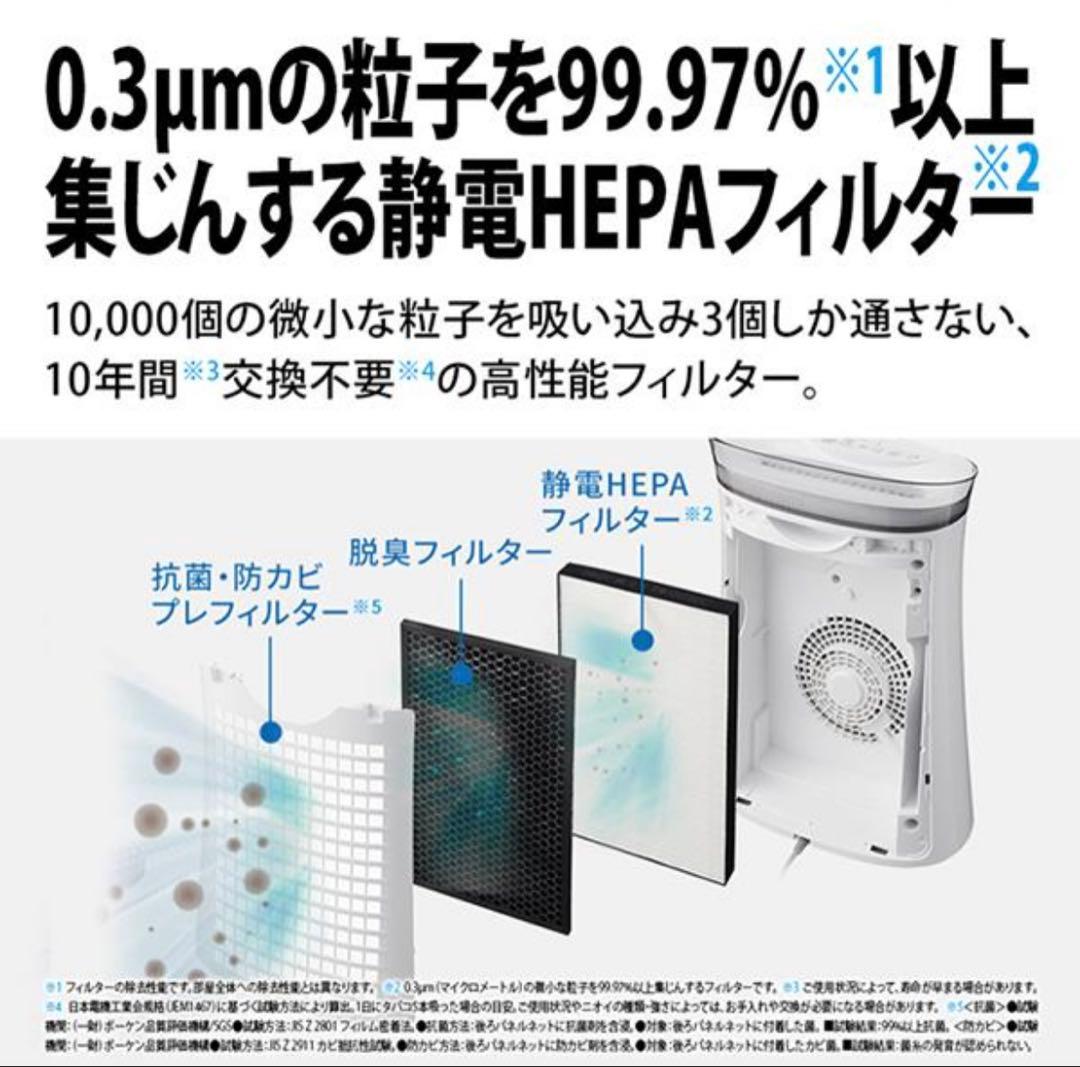 【新品未使用】SHARP プラズマクラスター7000 空気清浄機 23畳まで