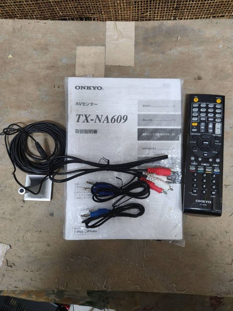 新品同様！フルサポートAVアンプ！付属品完備！ONKYO TX-NA609