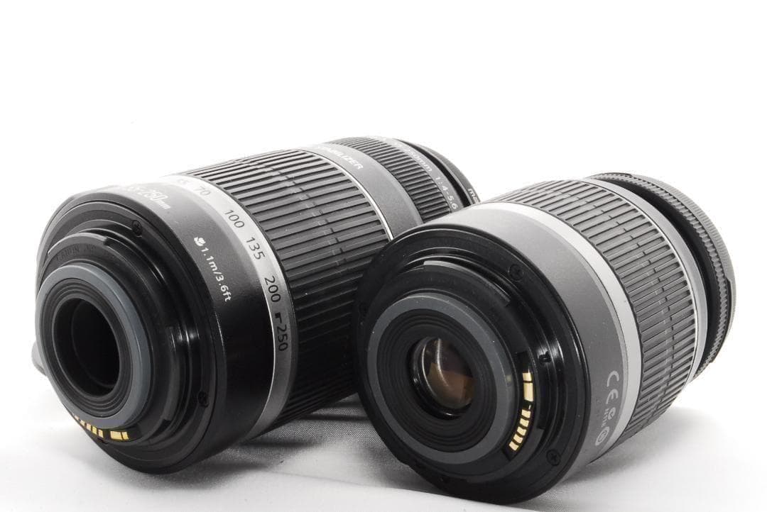 Canon Kiss X4 ダブルレンズ ショット121回 手振れ補正