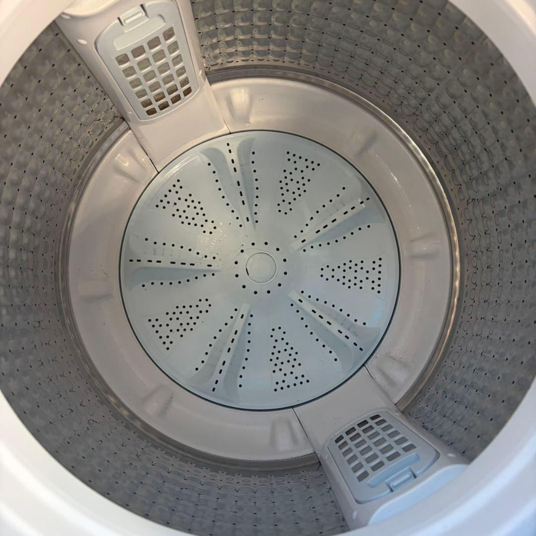 843 2021年 AQUA ガラストップ インバーター 極美品 洗濯機 7kg