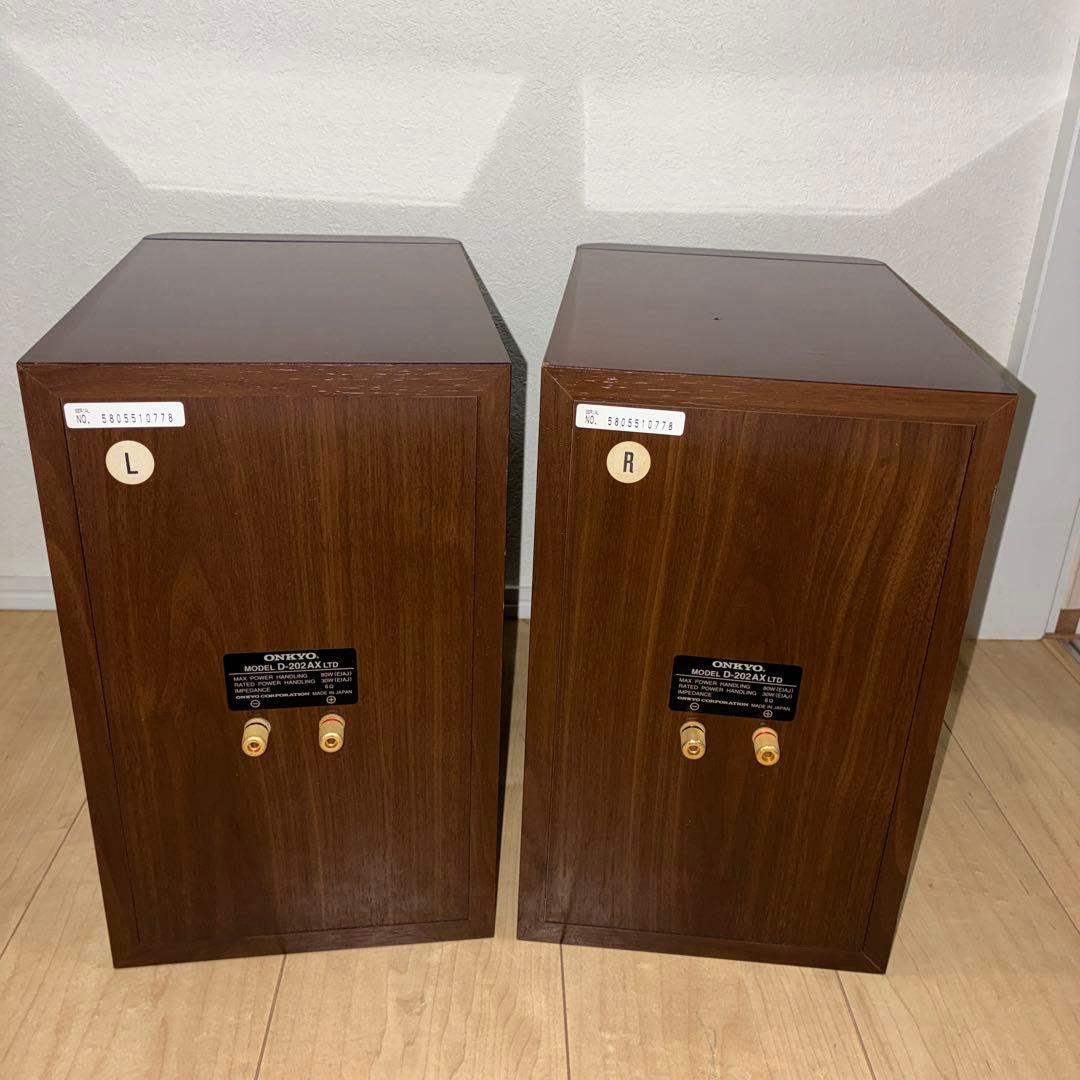 希少　いい音！オンキョー　スピーカー　　D-202AXLTD 動作良好