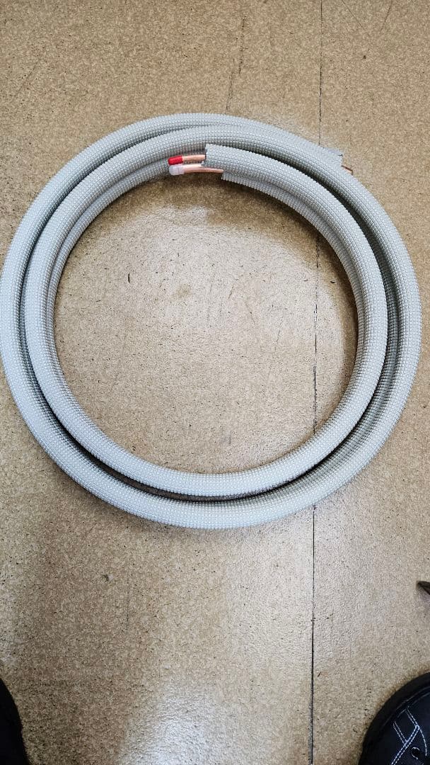 2m◆エアコン配管のみ◆2分3分フレア加工済◆未使用
