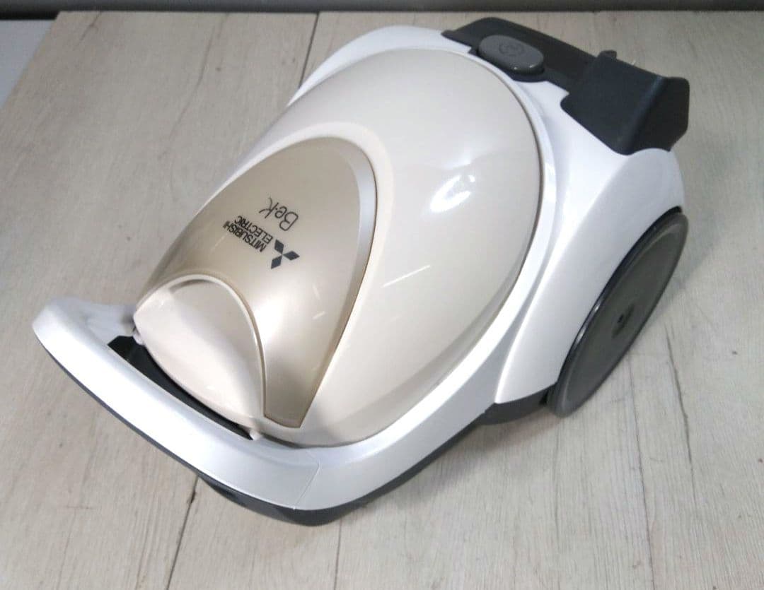 三菱 2023年製 紙パック式掃除機 クリーナー Be-K ペールゴールド