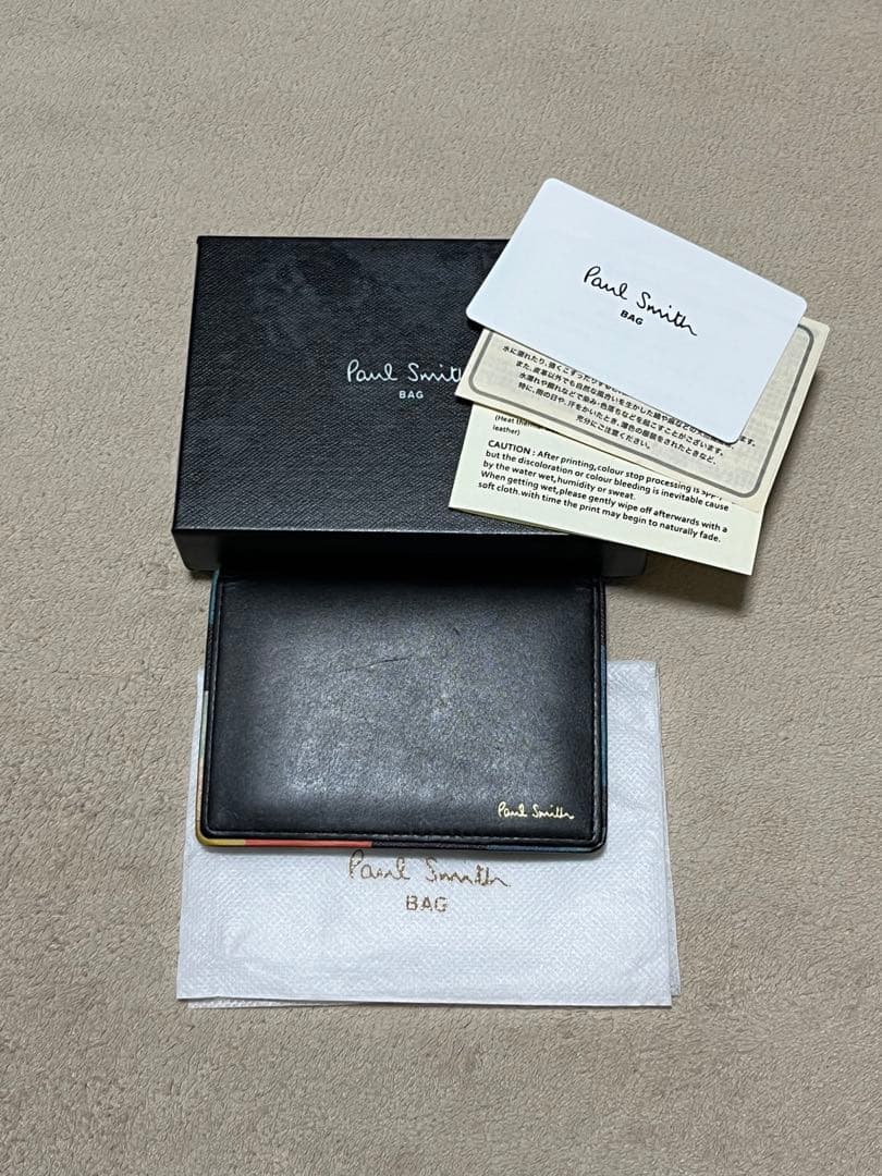 Paul Smith ポールスミス　パスケース　定期入れ　財布　マネークリップ