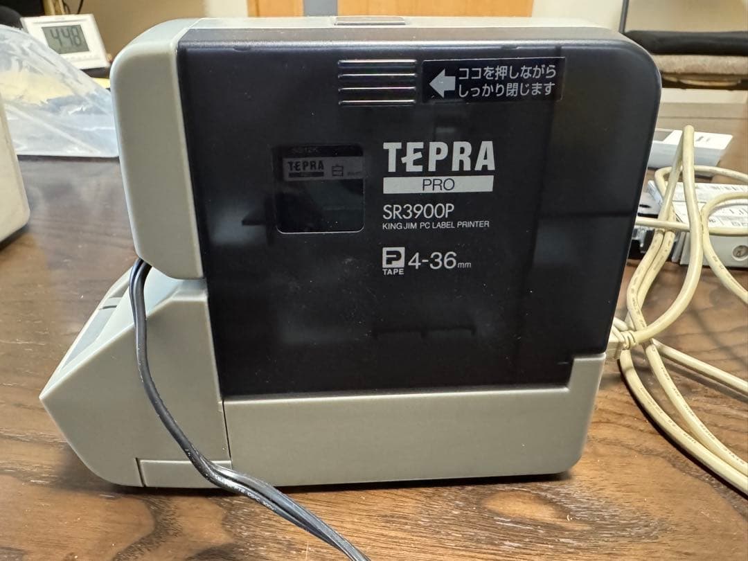 TEPRA SR3900P テプラ　テープ付き
