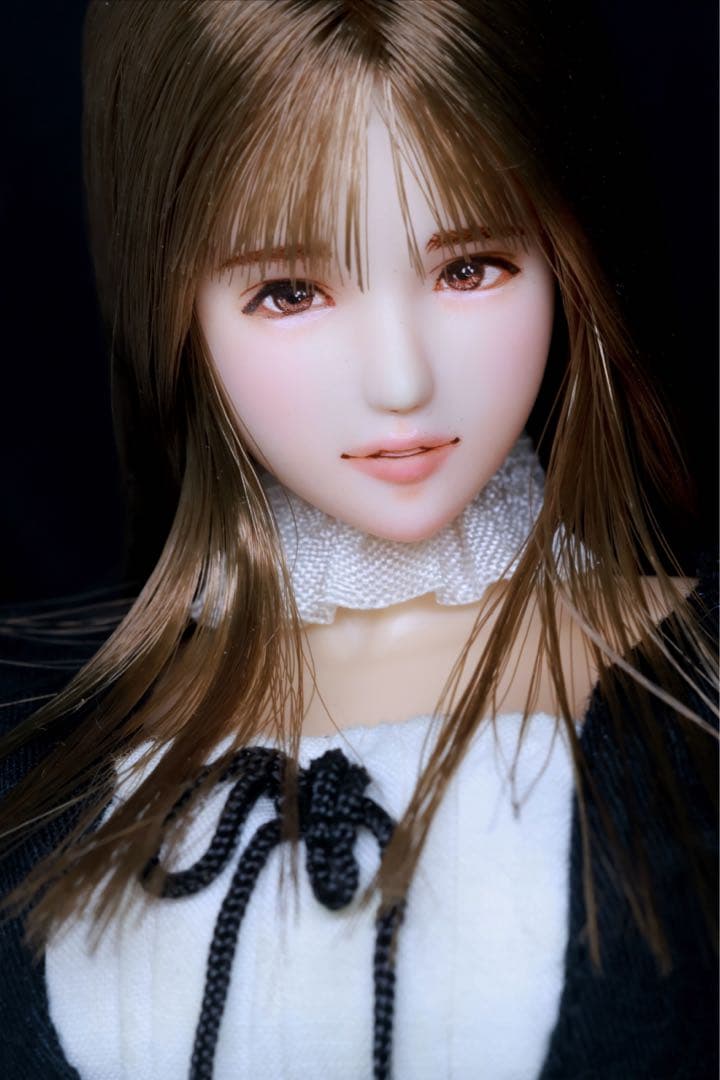 ♪♪ 1/6 　ドール カスタムドールヘッド　1777　瞳留(める)　　♪♪