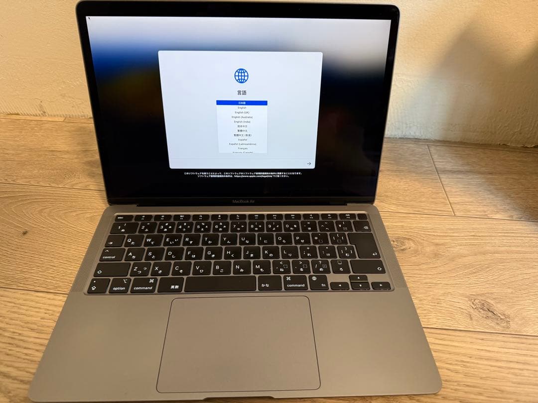 MacBookAir M1 シルバー