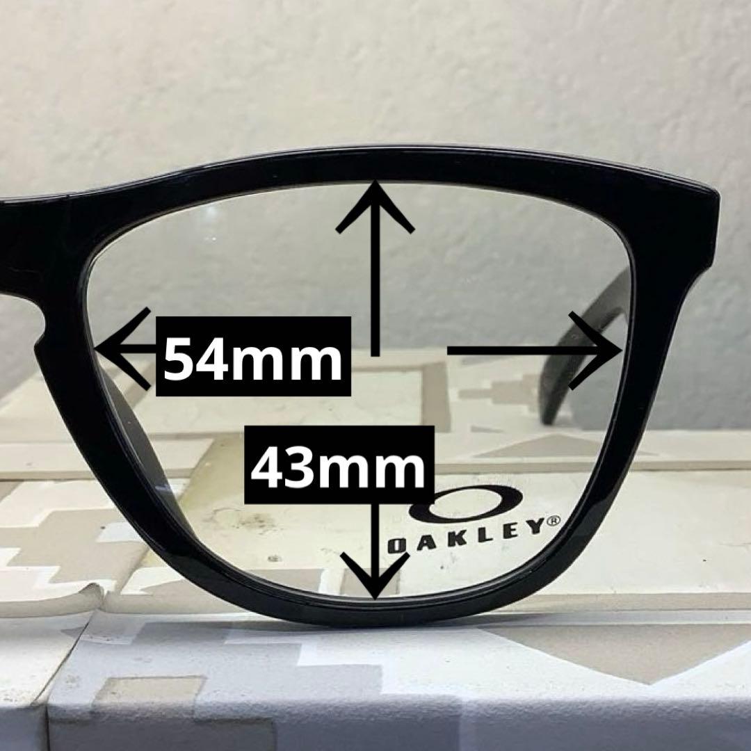 【12色から選べる】オークリーFROGSKINS×RARTS偏光レンズ　艶有黒