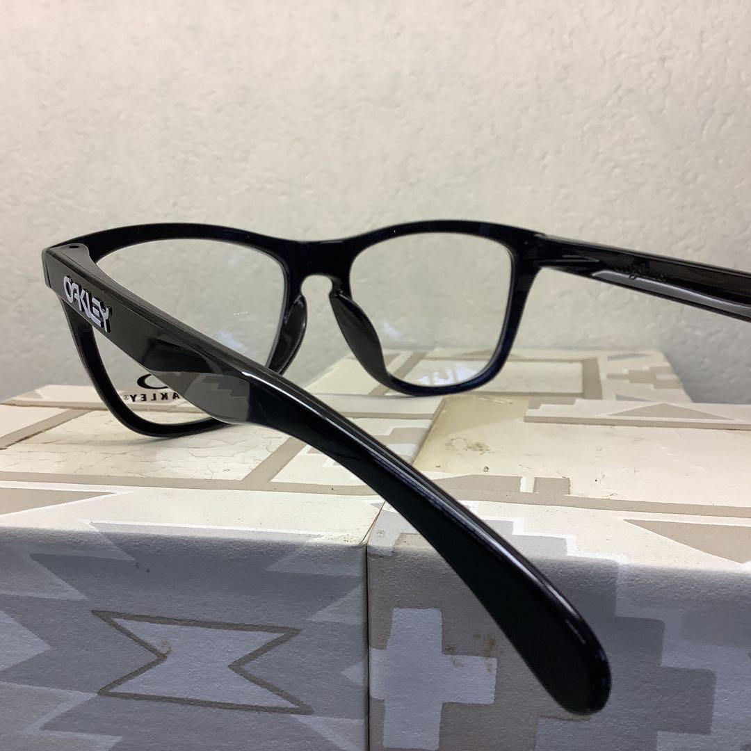 【12色から選べる】オークリーFROGSKINS×RARTS偏光レンズ　艶有黒