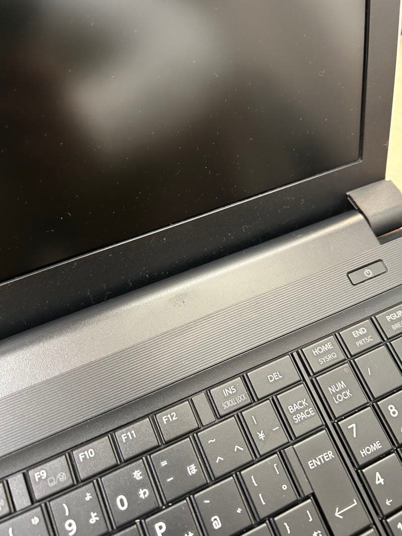 【中古品】15.6インチ　TOSHIBAノートパソコン