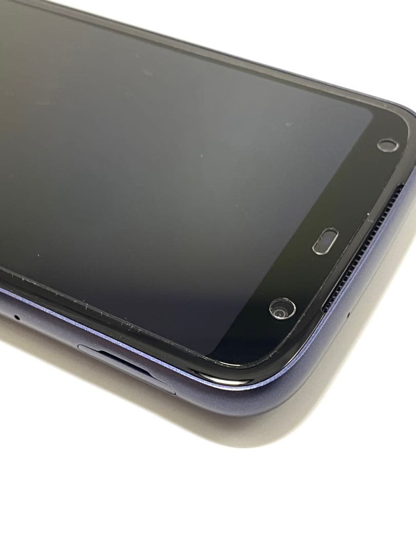 docomo らくらくスマートフォン F-53E ネイビー　ケース付き