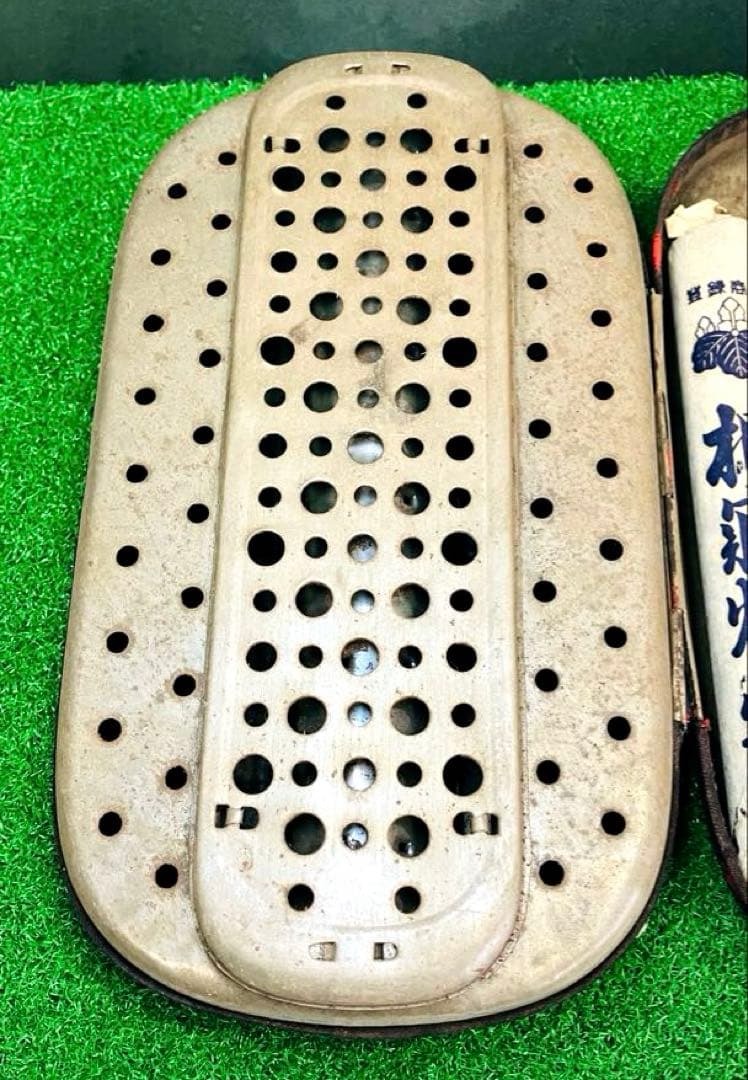 超希少フルセット 菊水印 楠灰寝爐 桐灰付 昭和初期 暖房器具