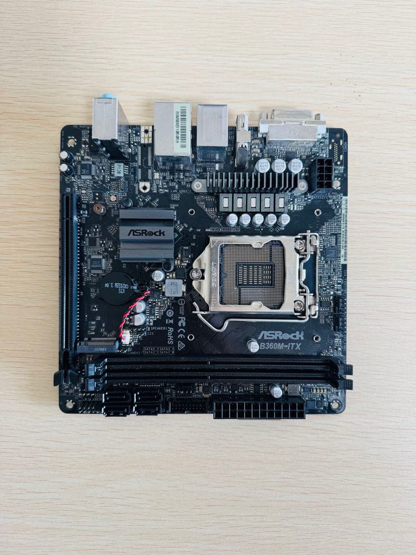 ASRock B360M-ITXとintel Celeron G4900セット