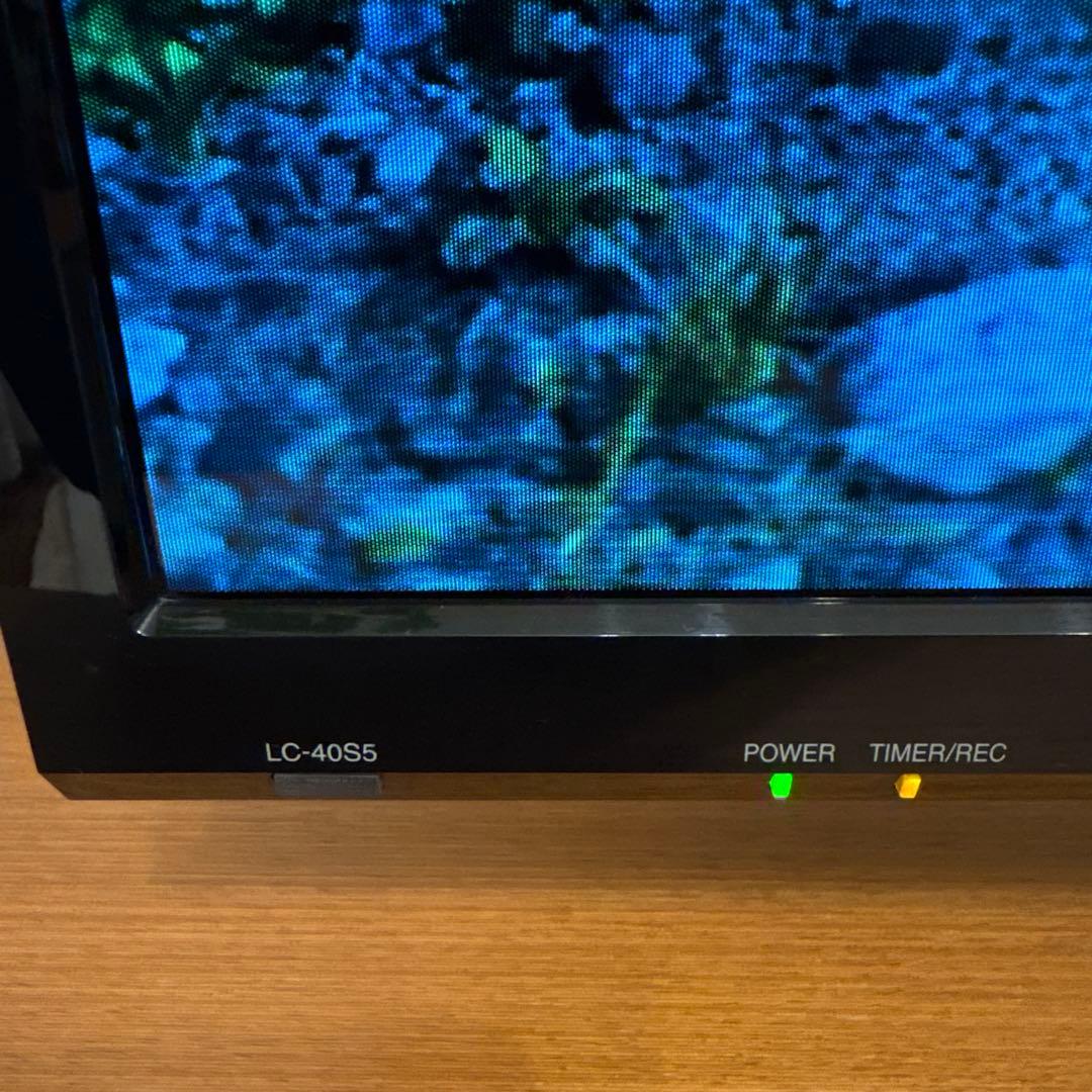 シャープ 液晶テレビ 40インチ&録画ハードディスク